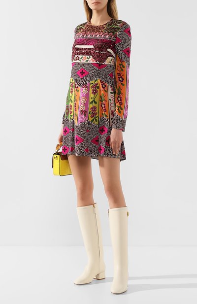 Кожаные сапоги vlogo VALENTINO, арт. TW2S0V35/BMP, фото 2