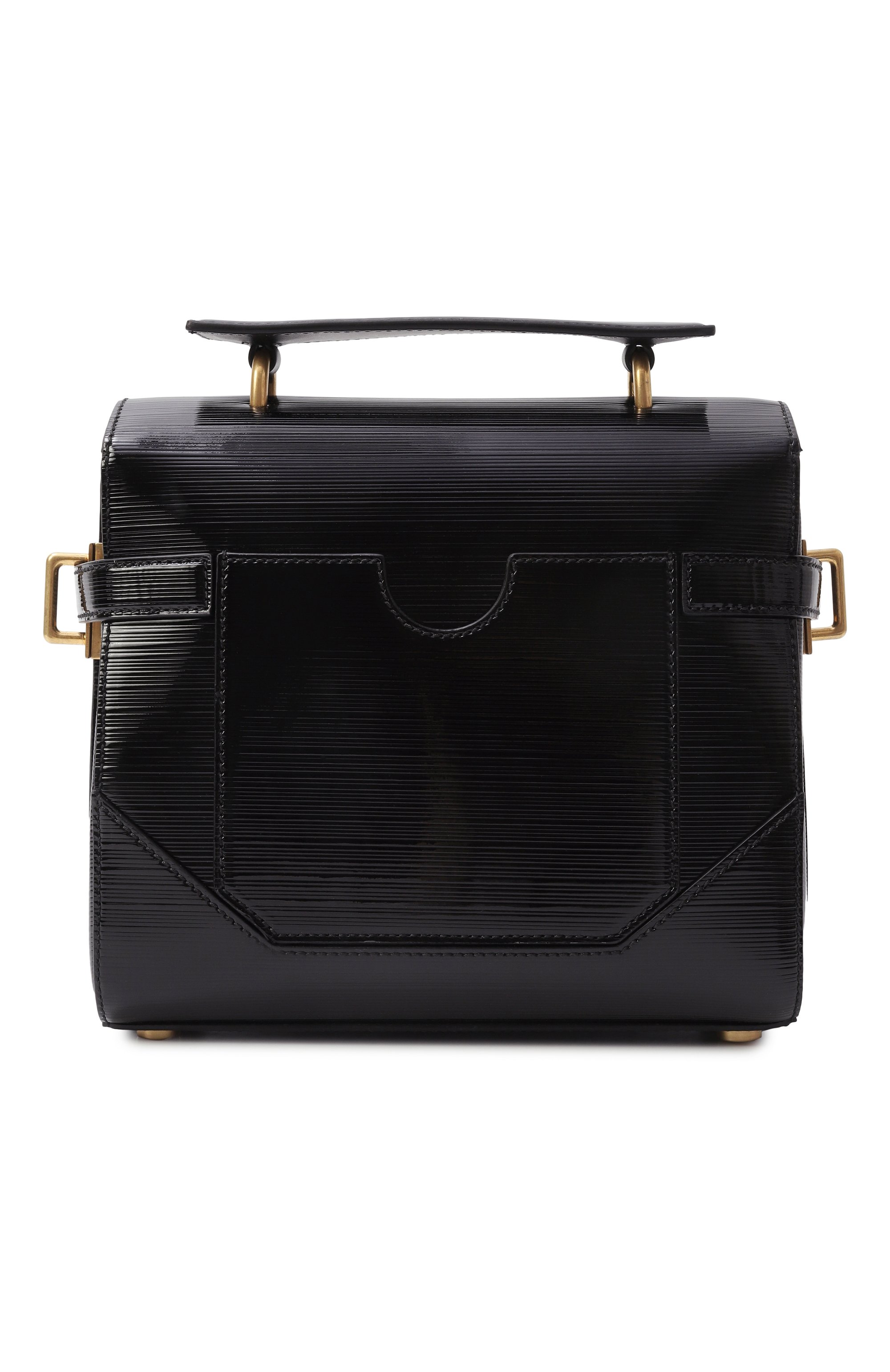 Сумка b-buzz 23 BALMAIN черного цвета по цене 231000 руб., арт. EN0DB526/LPIS, фото 6 Сумка b-buzz 23 BALMAIN, арт. EN0DB526/LPIS, фото 6