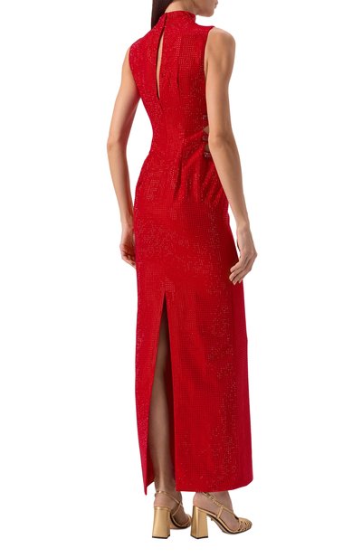 Платье с отделкой стразами SELF-PORTRAIT, арт. RS25-203X-R, фото 4