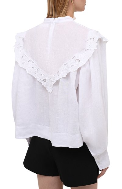 Льняная блузка ISABEL MARANT ETOILE, арт. HT2117-21A030E/ELIJA, фото 4