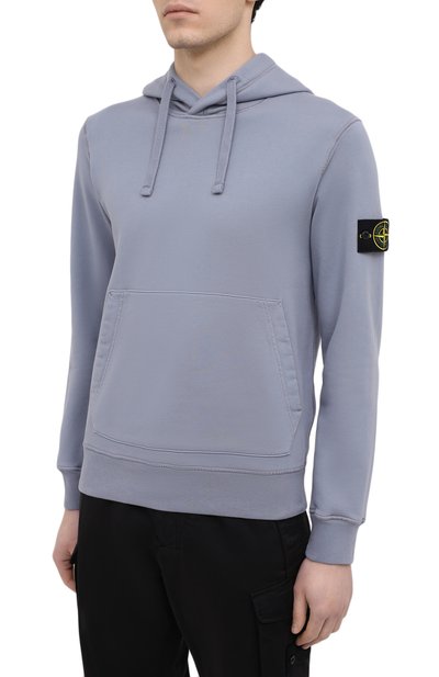 Хлопковое худи STONE ISLAND, арт. 741564151, фото 3