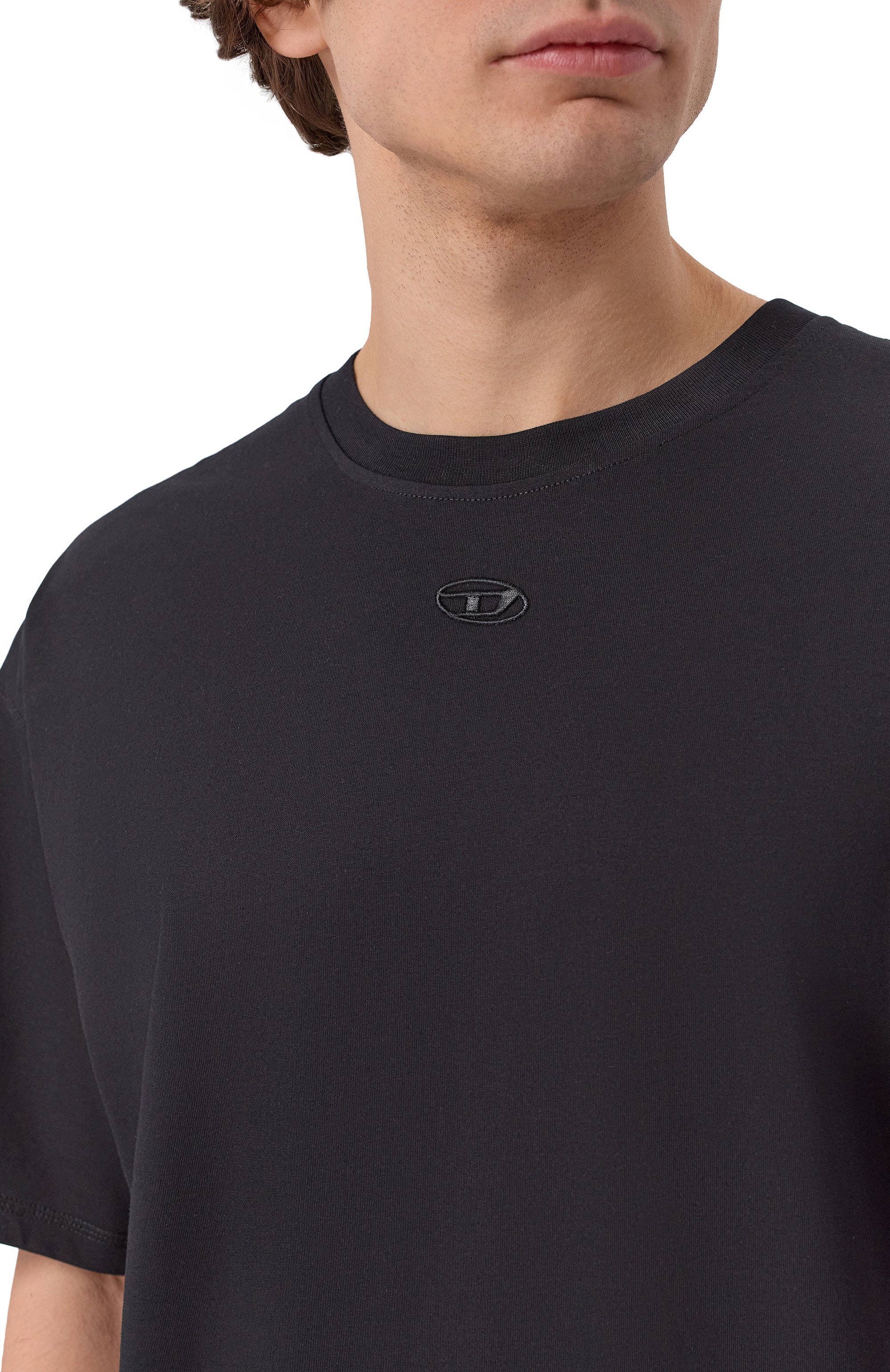 Хлопковая футболка DIESEL, арт. A21562/0PLAT, фото 5