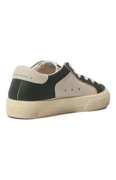 Кожаные кеды GOLDEN GOOSE DELUXE BRAND, арт. GJF00495.F004815, фото 3