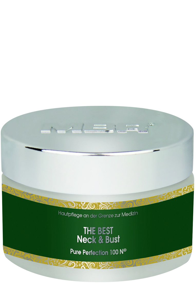 Крем для шеи и бюста the best pure perfection 100n (200ml) MEDICAL BEAUTY RESEARCH бесцветного цвета, арт. 1445 | Фото 1 (Статус проверки: Проверена категория; Косметика кросс-кт: Антивозрастной уход; Тип продукта: Кремы; Назначение: Для шеи и зоны декольте; Региональные ограничения белый список (Axapta Mercury): Не проставлено; Нос: Не проставлено)