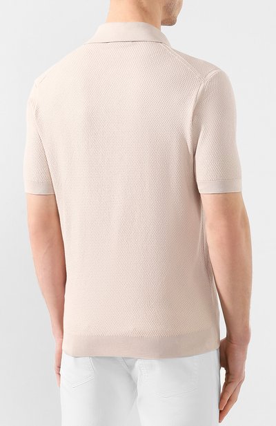 Хлопковое поло ZEGNA, арт. UUC96/C32, фото 4