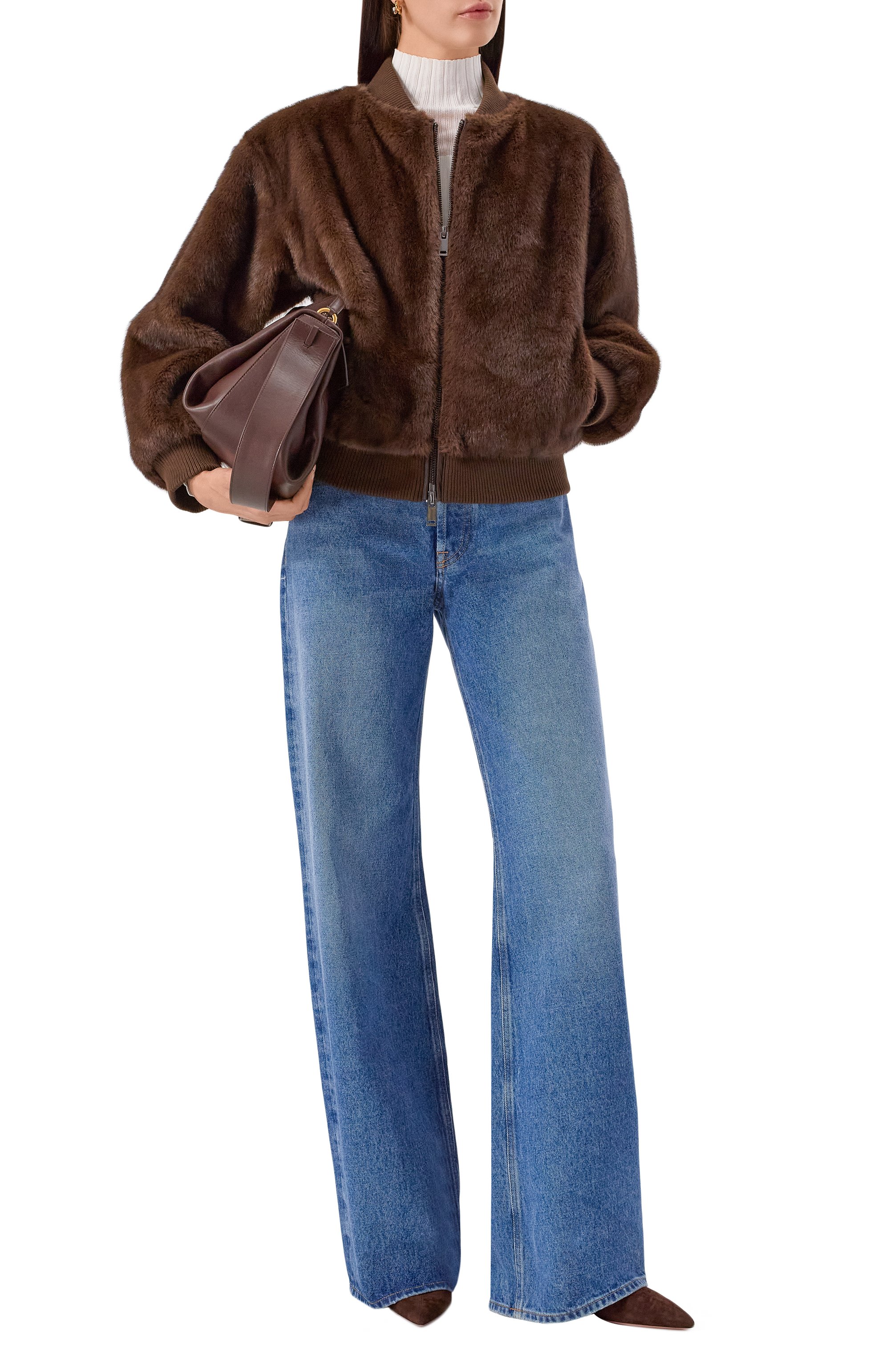 Замшевые ботильоны montmartre 50 AQUAZZURA, арт. MNRMIDB0/SUE, фото 3