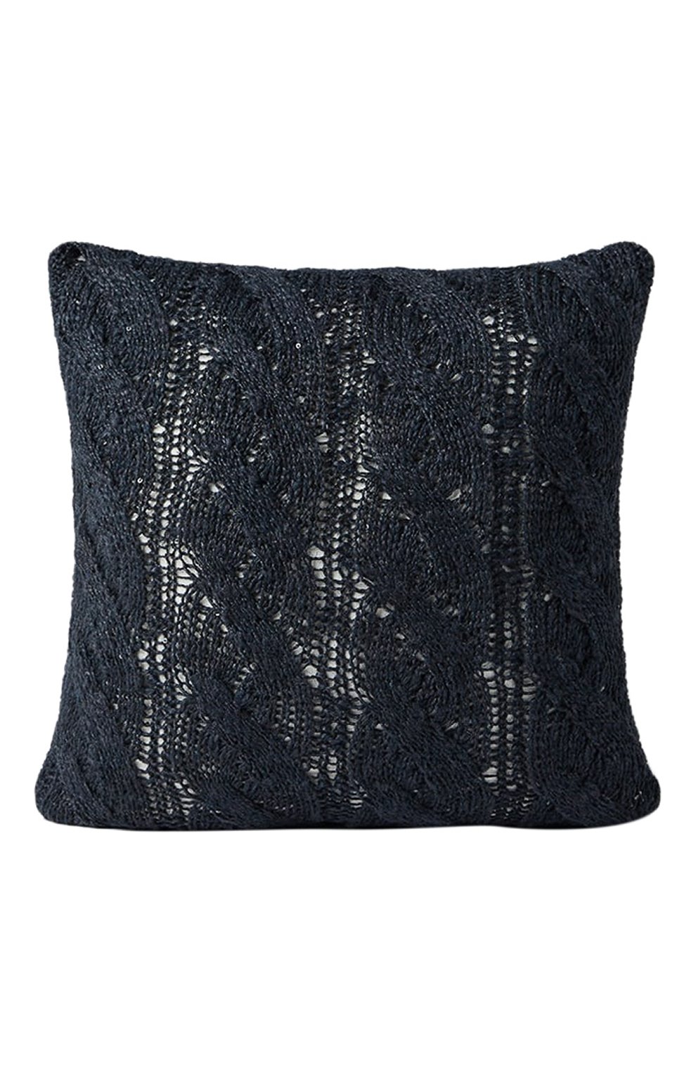 Трикотажная подушка из льна и шелка BRUNELLO CUCINELLI, арт. MLDK300001, фото 1