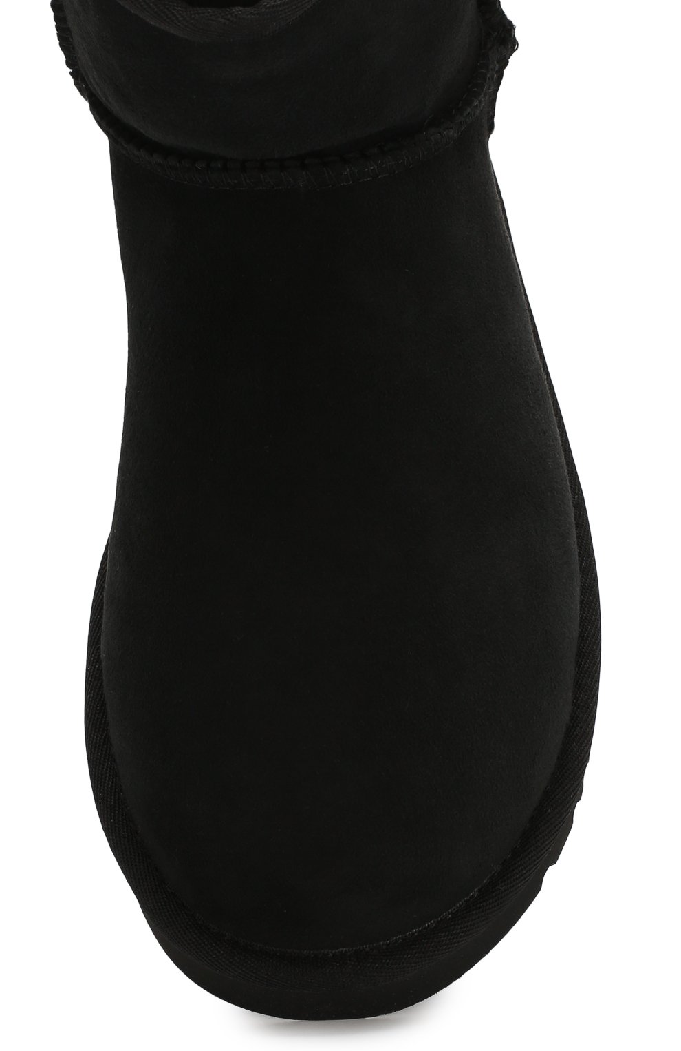 Замшевые сапоги classic mini UGG, арт. 1002072_BLK, фото 5