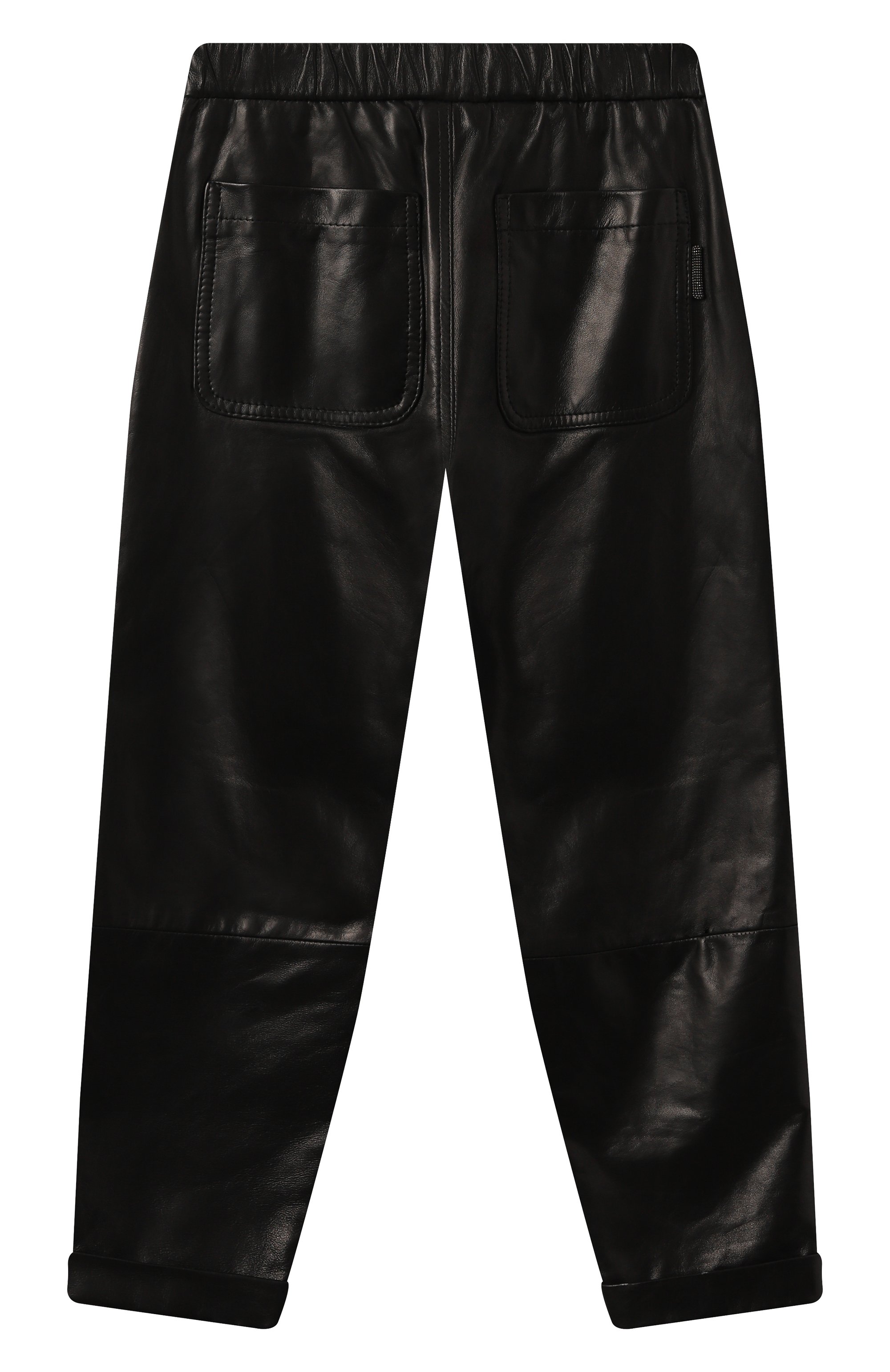 Кожаные брюки BRUNELLO CUCINELLI, арт. BPNGIP223C, фото 2