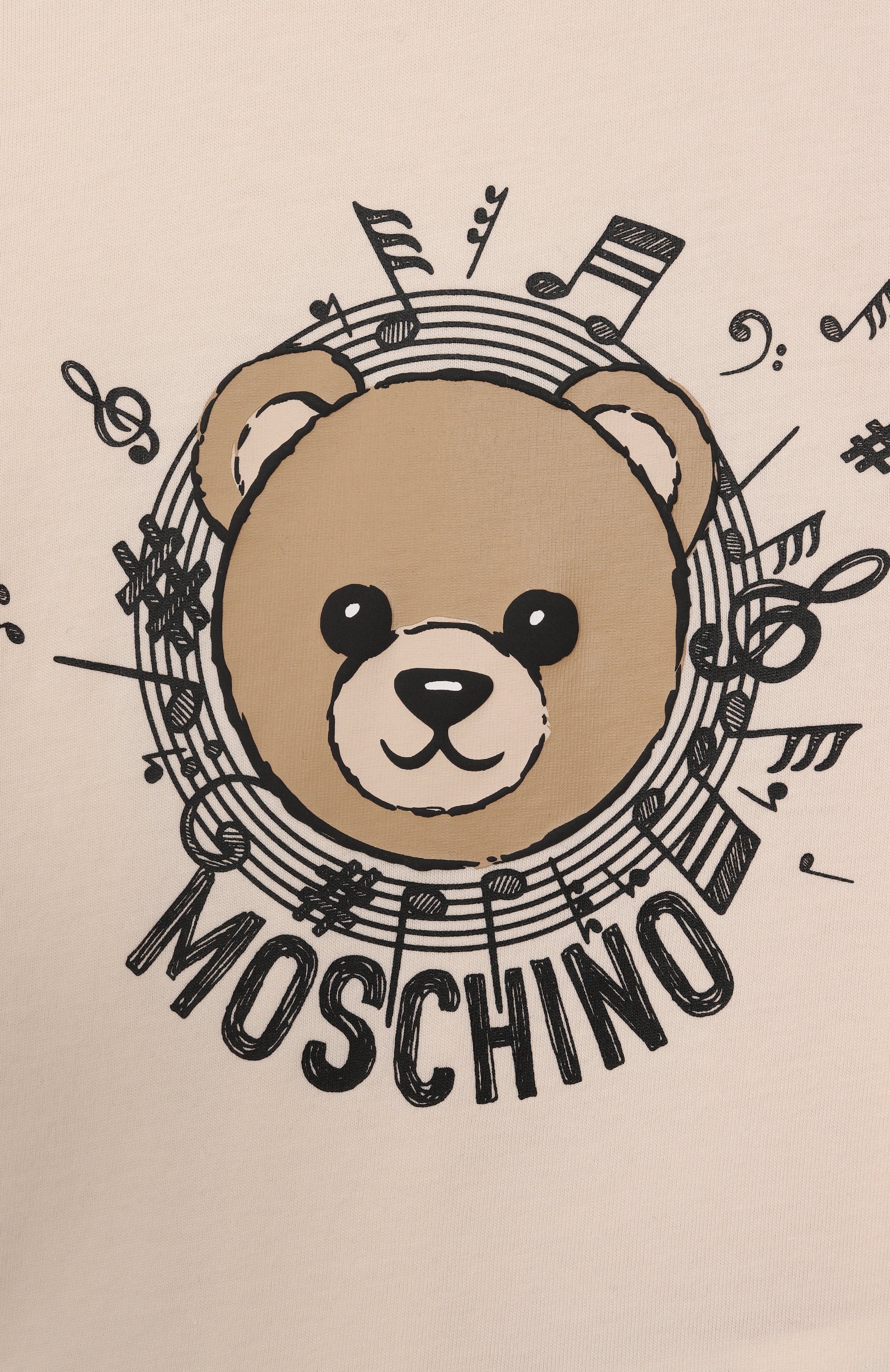 Хлопковая футболка MOSCHINO, арт. H0M058/LAA10/4-8, фото 3