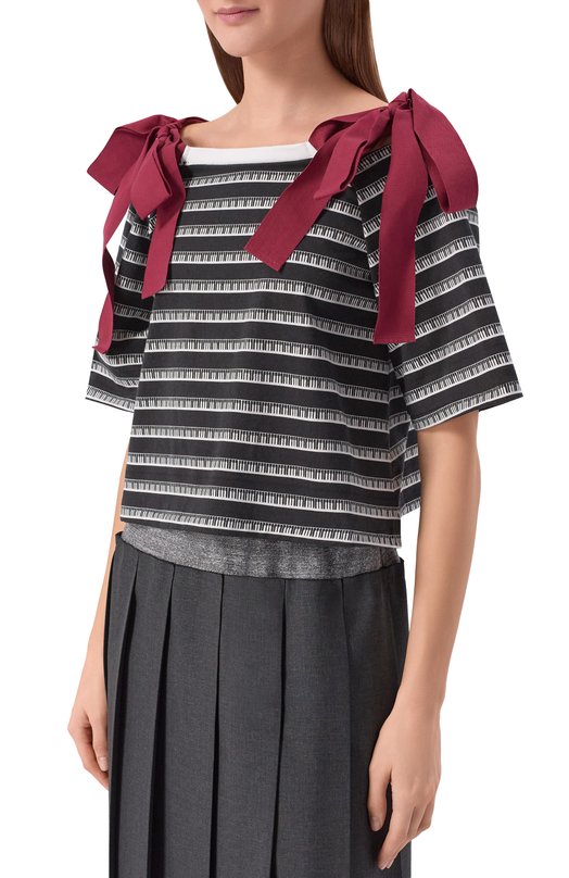 Хлопковая футболка Undercover UP1F1811-1 Чёрный  UP1F1811-1 Фото 3