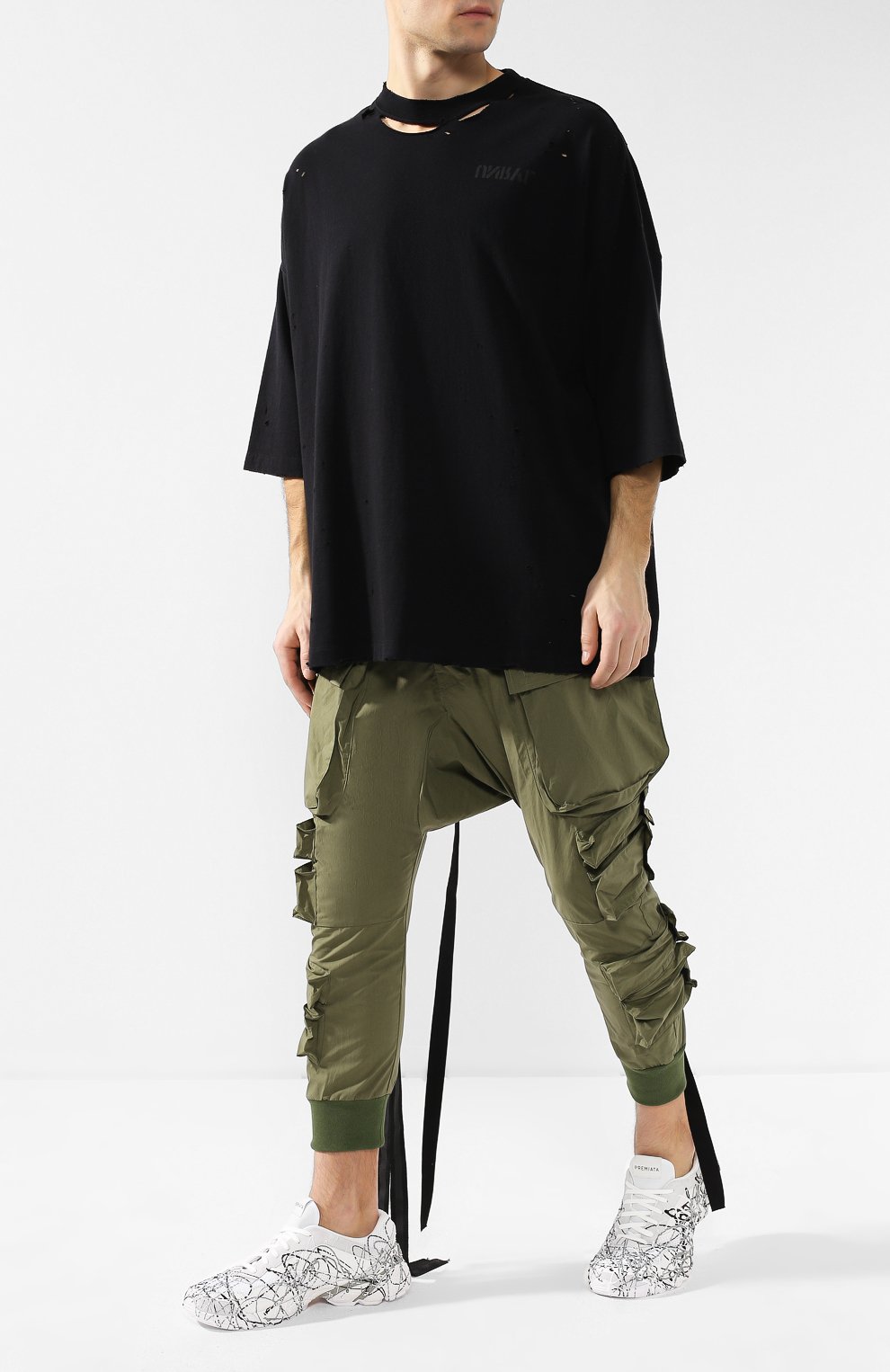 Комбинированные кроссовки PREMIATA, арт. 31416/VAR.07, фото 2