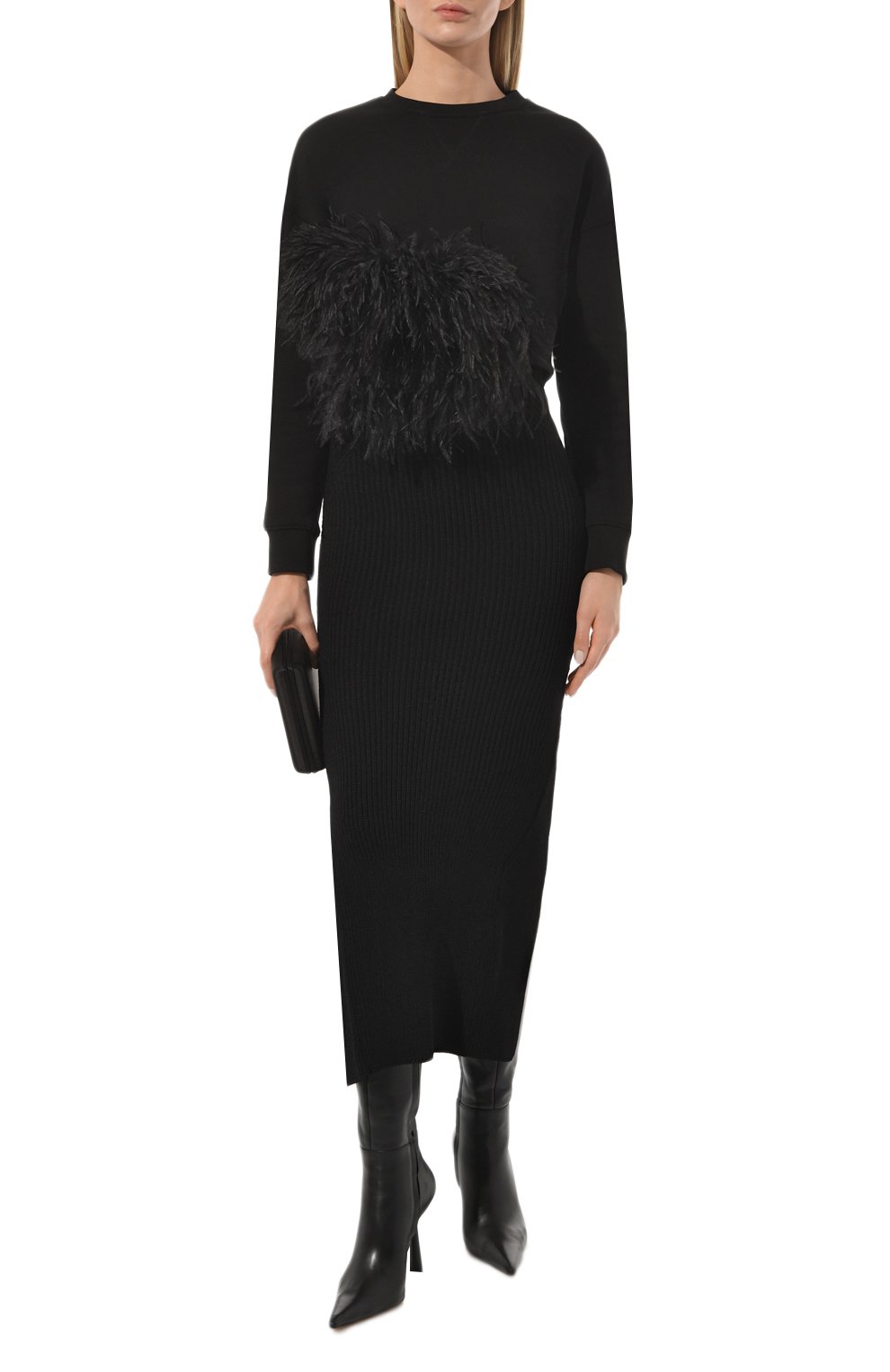 Хлопковый свитшот N21, арт. N2M/E011/4038, фото 2