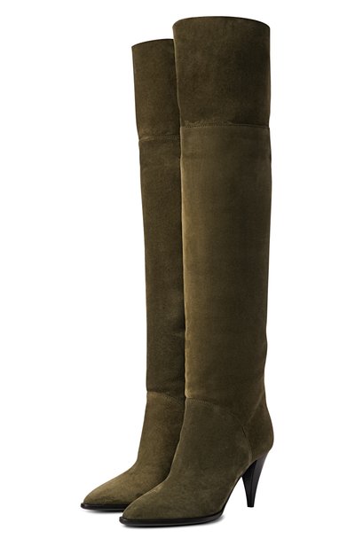 Женские замшевые ботфорты venus 80 CASADEI, арт. 1T094C0801/N0MAD
