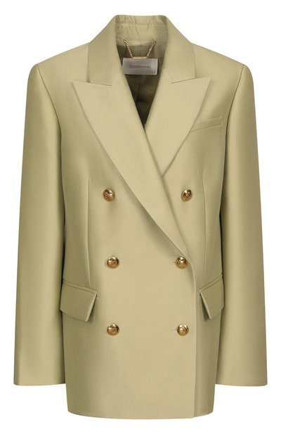 Женский жакет из шерсти и шелка ZIMMERMANN, арт. 7010JC261