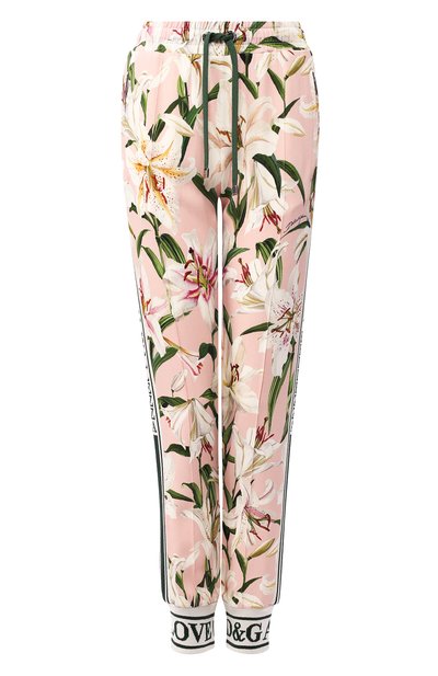 Женские джоггеры с принтом DOLCE & GABBANA, арт. FTA1DT/FSRLJ