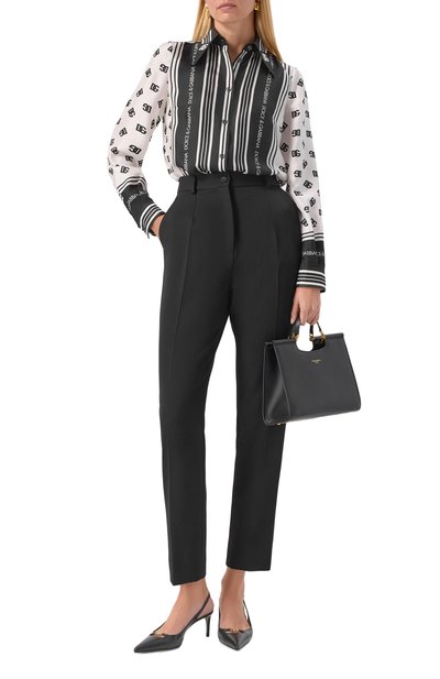 Шелковая блузка DOLCE & GABBANA, арт. F5S48T/HI1Z6, фото 2