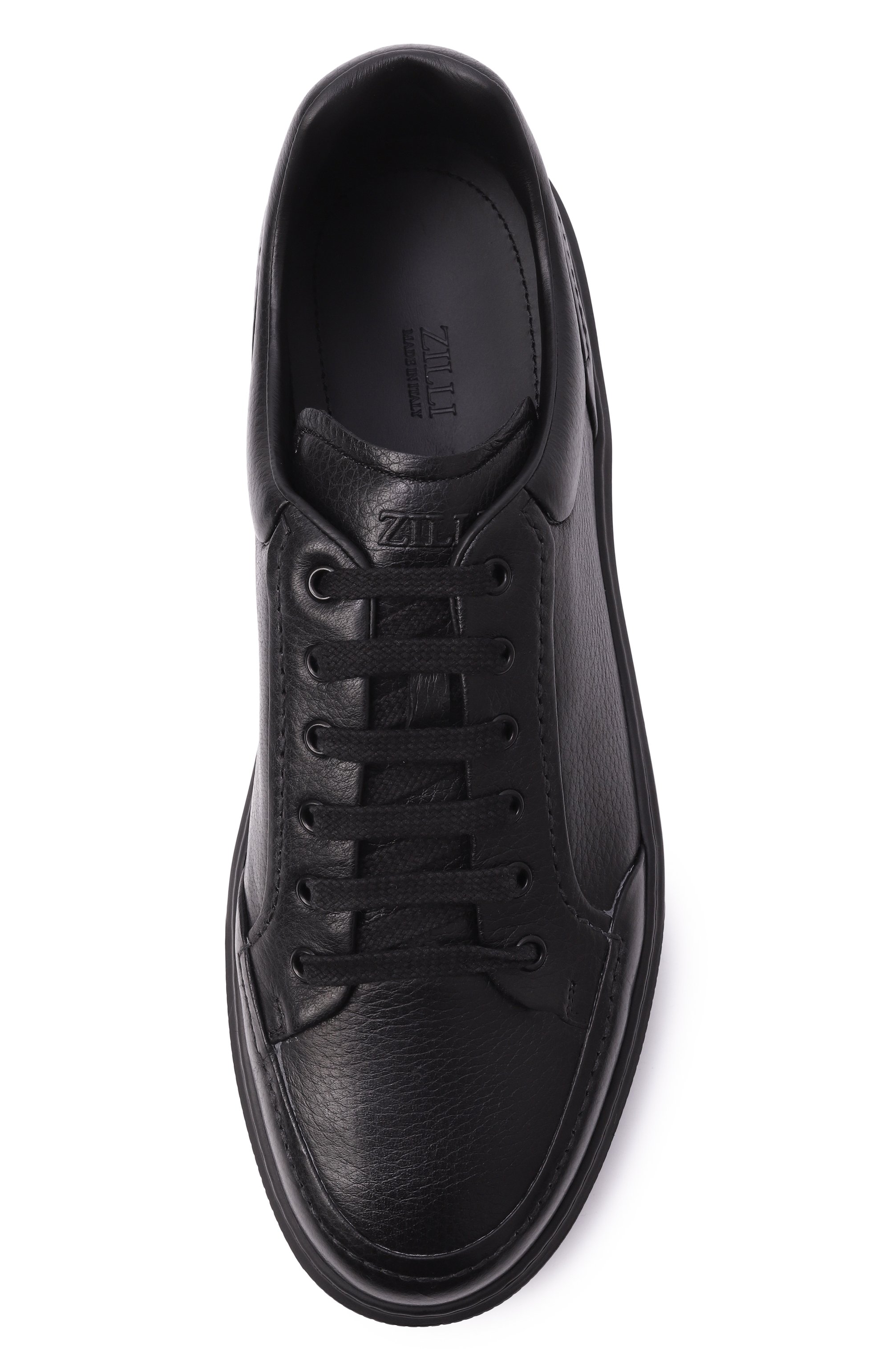 Кожаные кеды ZILLI, арт. H0255AM1945VZBA02, фото 6