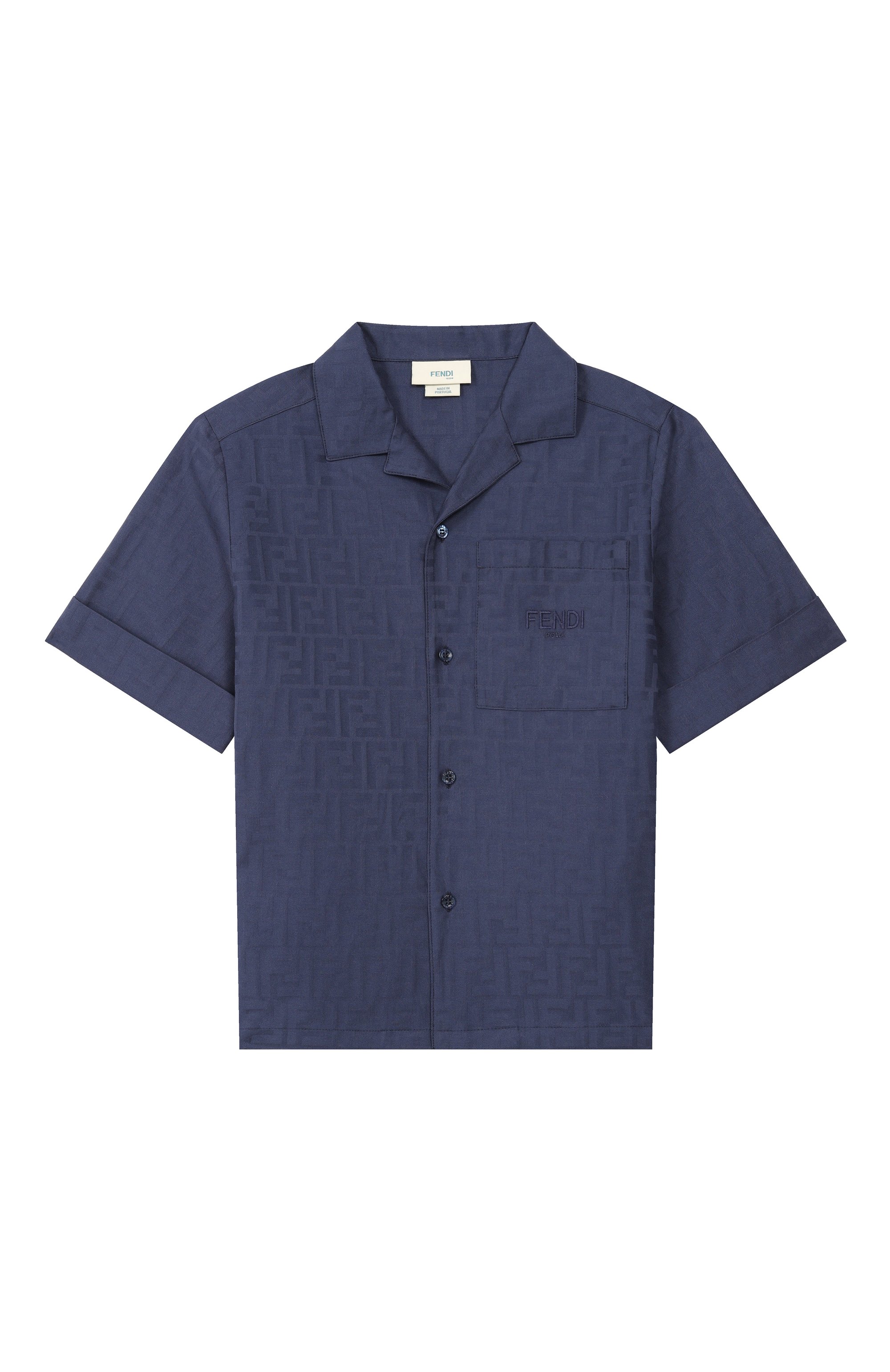 Хлопковая рубашка FENDI, арт. JMC202/AS64/8A-12+, фото 1