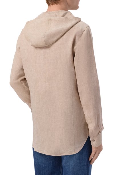 Льняная рубашка KITON, арт. UMCMARH09613, фото 4