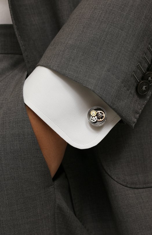 Запонки Tateossian CL7894 Серебряный  CL7894 Фото 2