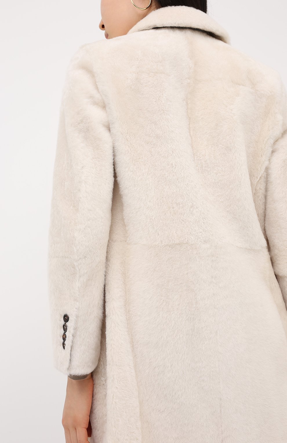 Шуба из овчины BRUNELLO CUCINELLI, арт. MPMRA9575, фото 4