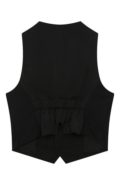 Шерстяной жилет EMPORIO ARMANI черного цвета по цене 22300 руб., арт. 6H4GJD/4N3FZ, фото 2 Шерстяной жилет EMPORIO ARMANI, арт. 6H4GJD/4N3FZ, фото 2