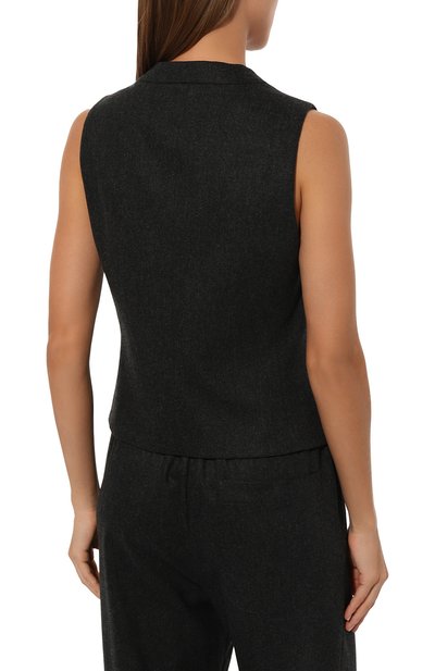 Жилет из шерсти и кашемира GIORGIO ARMANI, арт. GW000213/TE10537, фото 4