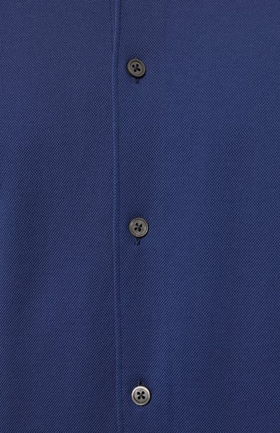 Хлопковая рубашка ZEGNA, арт. UDX18A7/SRF5, фото 5