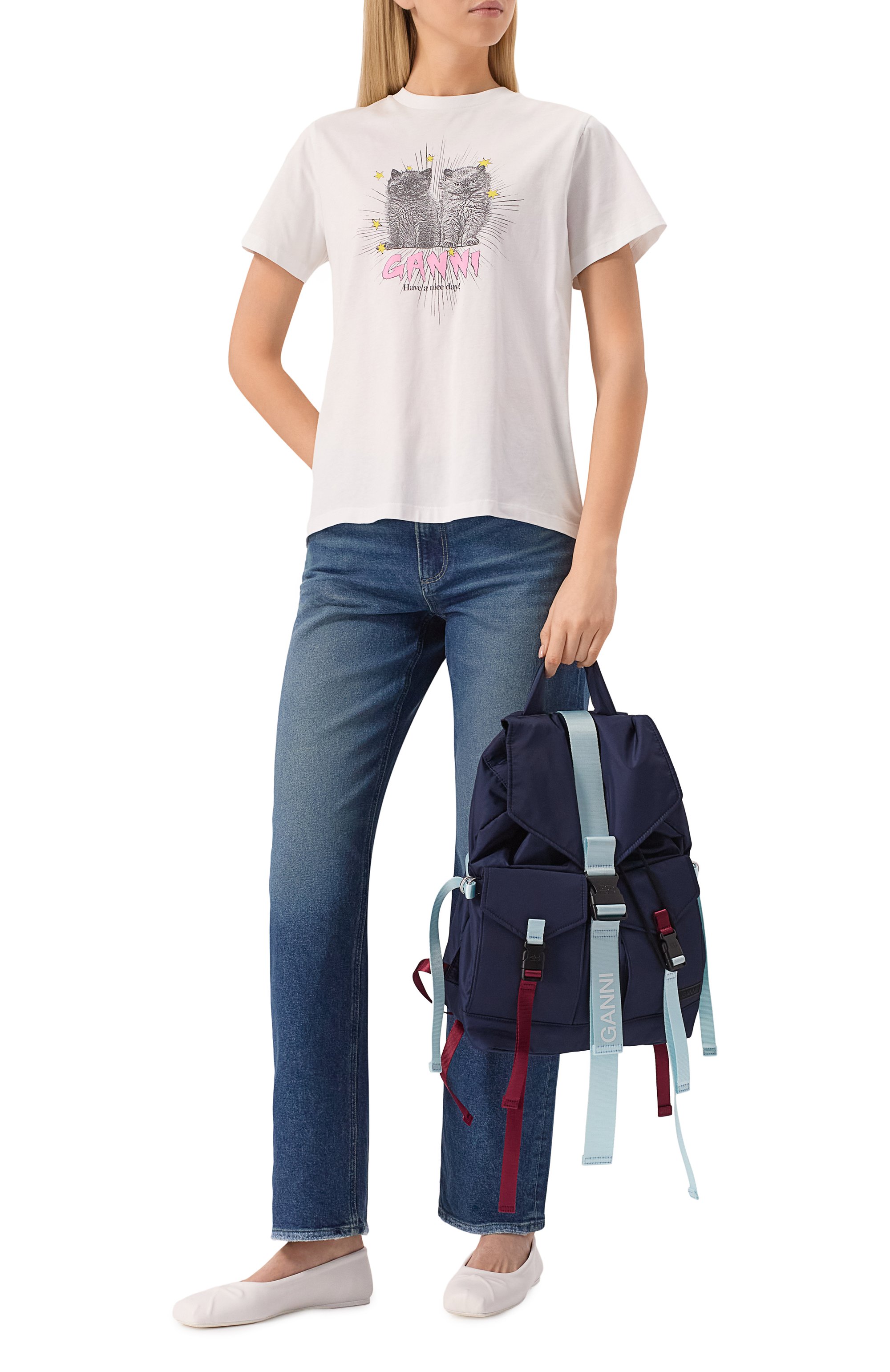 Рюкзак tech GANNI, арт. A6372/5488, фото 7