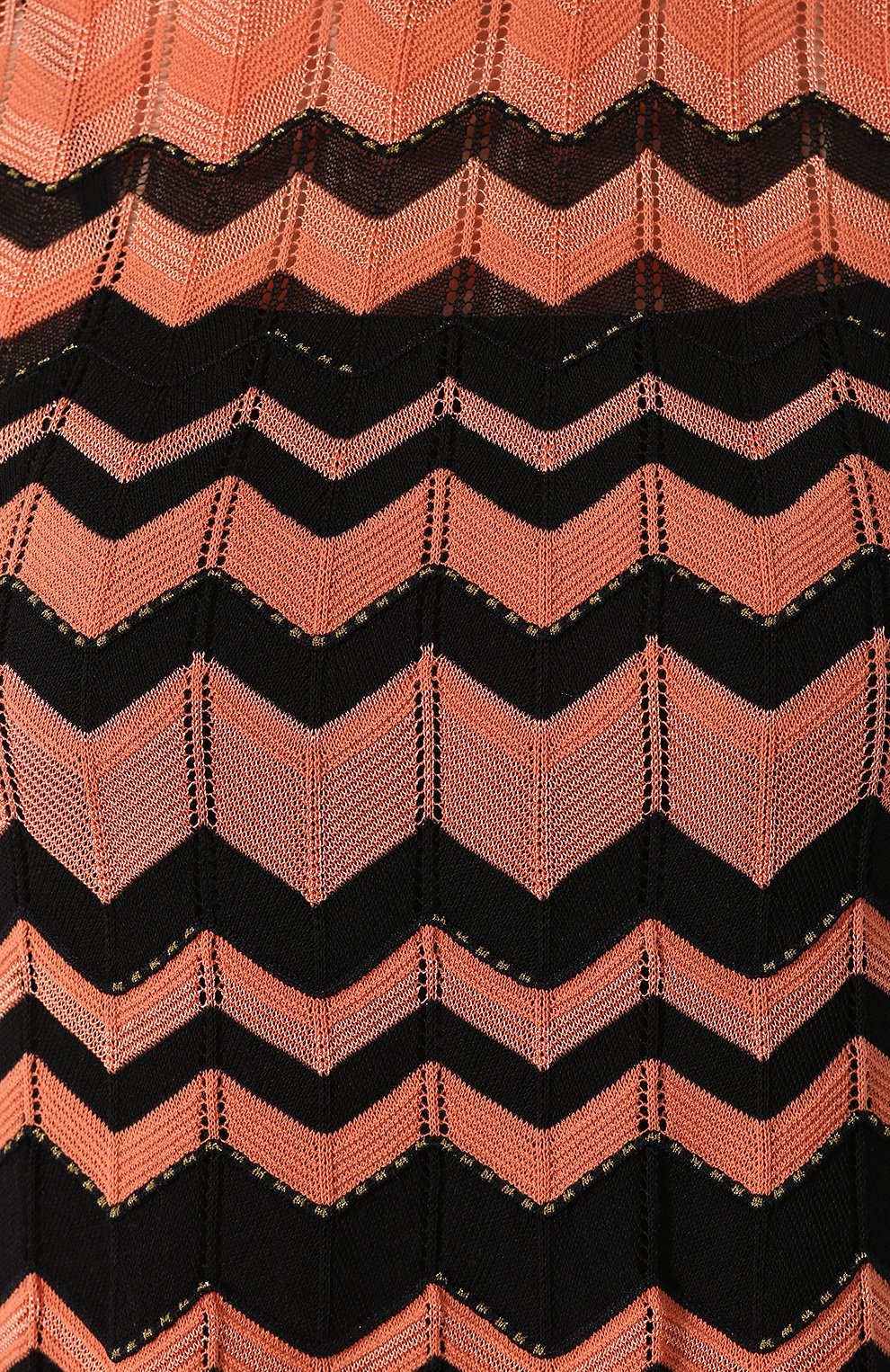 Платье из смеси вискозы и хлопка M MISSONI оранжевого цвета по цене 53600 руб., арт. 2DG00048/2K0009, фото 5 Платье из смеси вискозы и хлопка M MISSONI, арт. 2DG00048/2K0009, фото 5