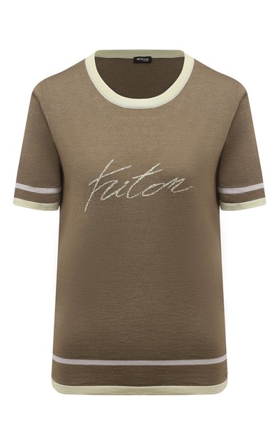 Женский пуловер из кашемира и шелка KITON, арт. D57701