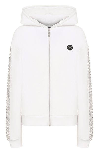 Женский хлопковая толстовка PHILIPP PLEIN, арт. SAFC WJB1930 PTE004N