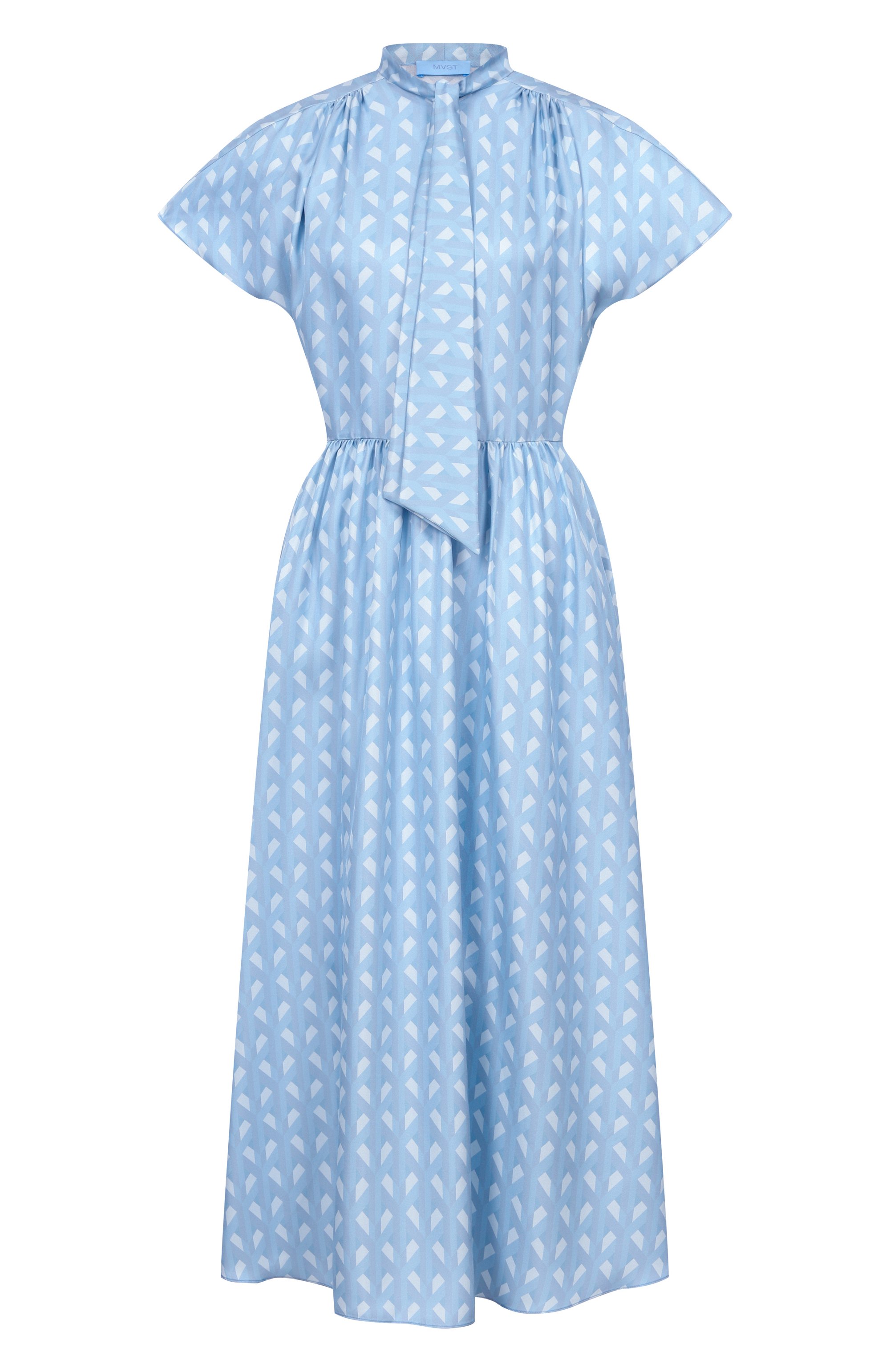 Шелковое платье MVST, арт. M26.2PW.D032/F127 TWILL PRINT, фото 1