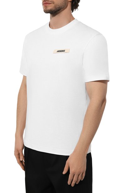 Хлопковая футболка JACQUEMUS, арт. 24E/245JS208-2125, фото 3