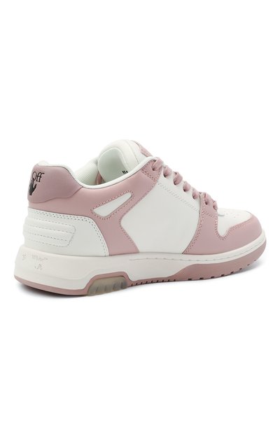 Комбинированные кроссовки out of office OFF-WHITE, арт. 0WIA259R21LEA0010131, фото 4