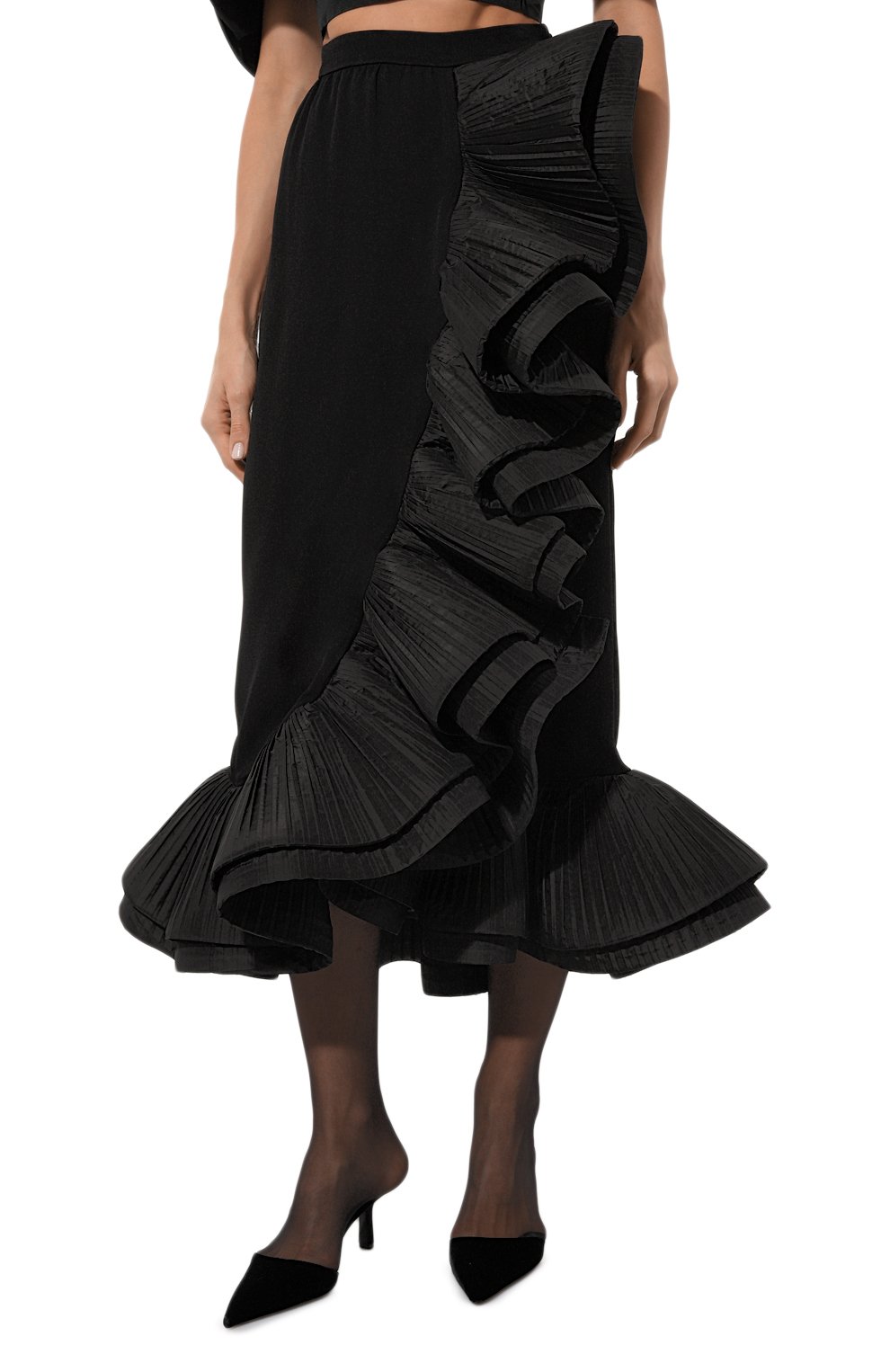 Юбка из вискозы GUCCI, арт. 636976 ZAFN2, фото 3