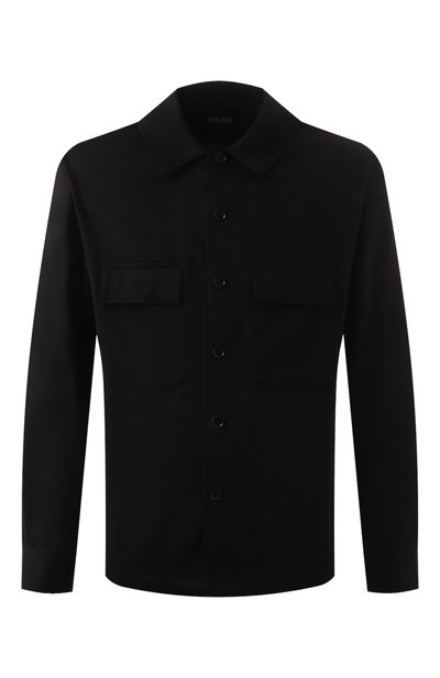 Мужская кашемировая куртка-рубашка ZEGNA, арт. E8V46/S0T6B