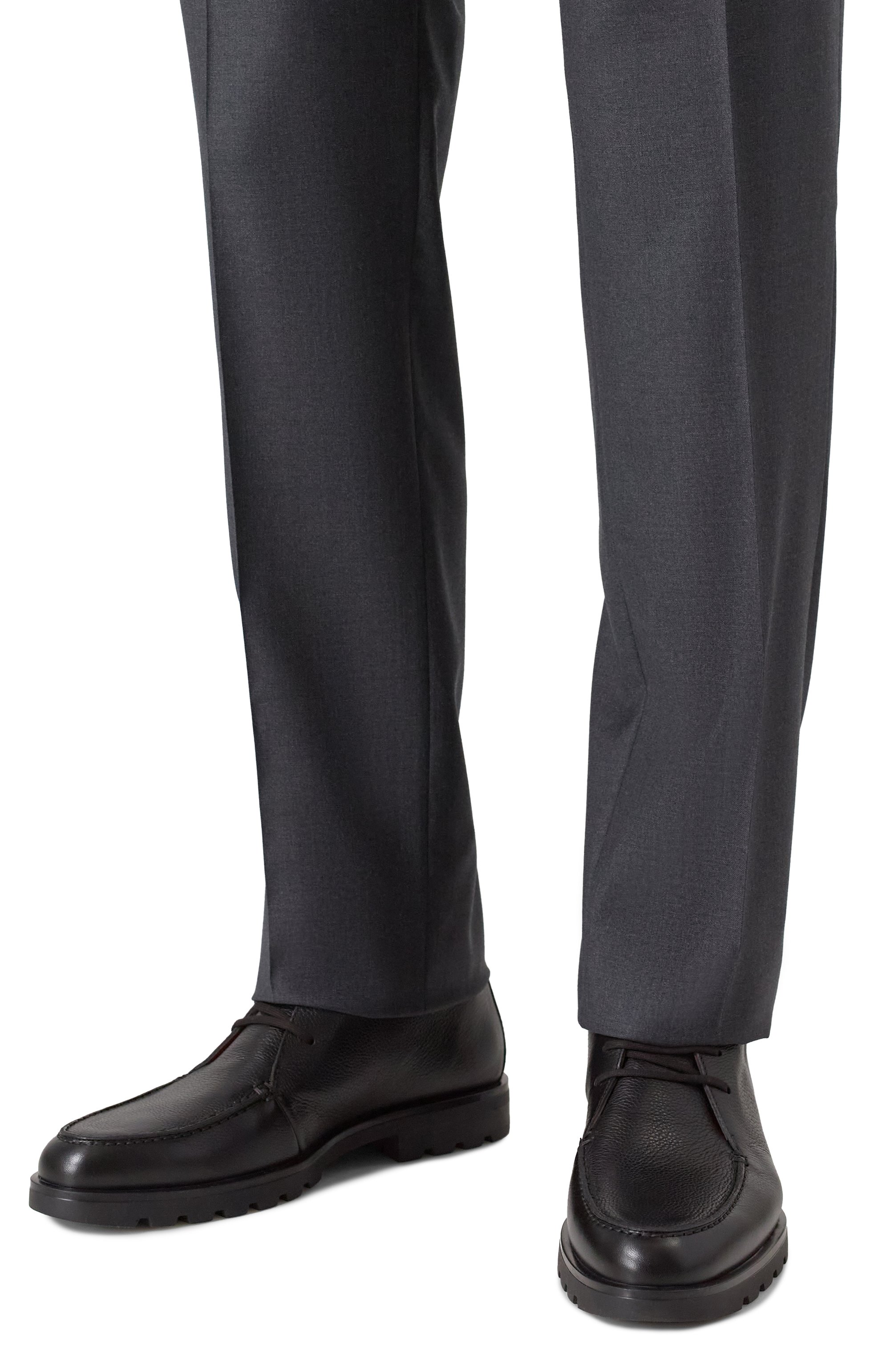 Кожаные дезерты detroit SANTONI, арт. MGDG18609NE0GHAS, фото 3