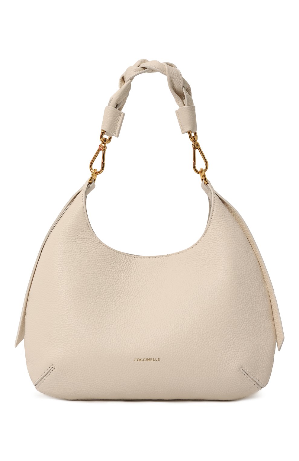 Сумка chariot small COCCINELLE кремового цвета по цене 29950 руб., арт. E1 NC5 13 02 01, фото 1 Сумка chariot small COCCINELLE, арт. E1 NC5 13 02 01, фото 1