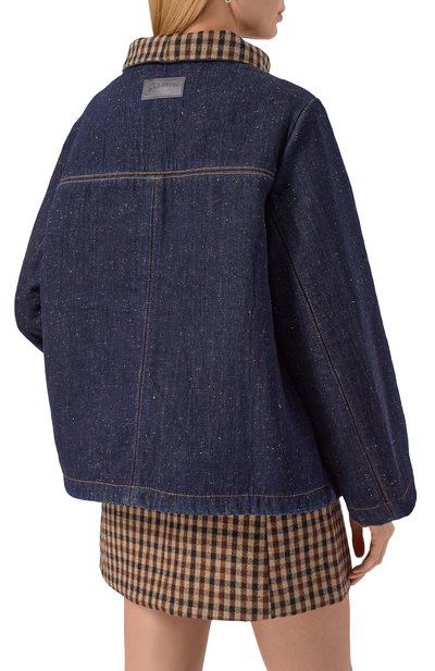 Джинсовая куртка GANNI, арт. J1766, фото 4