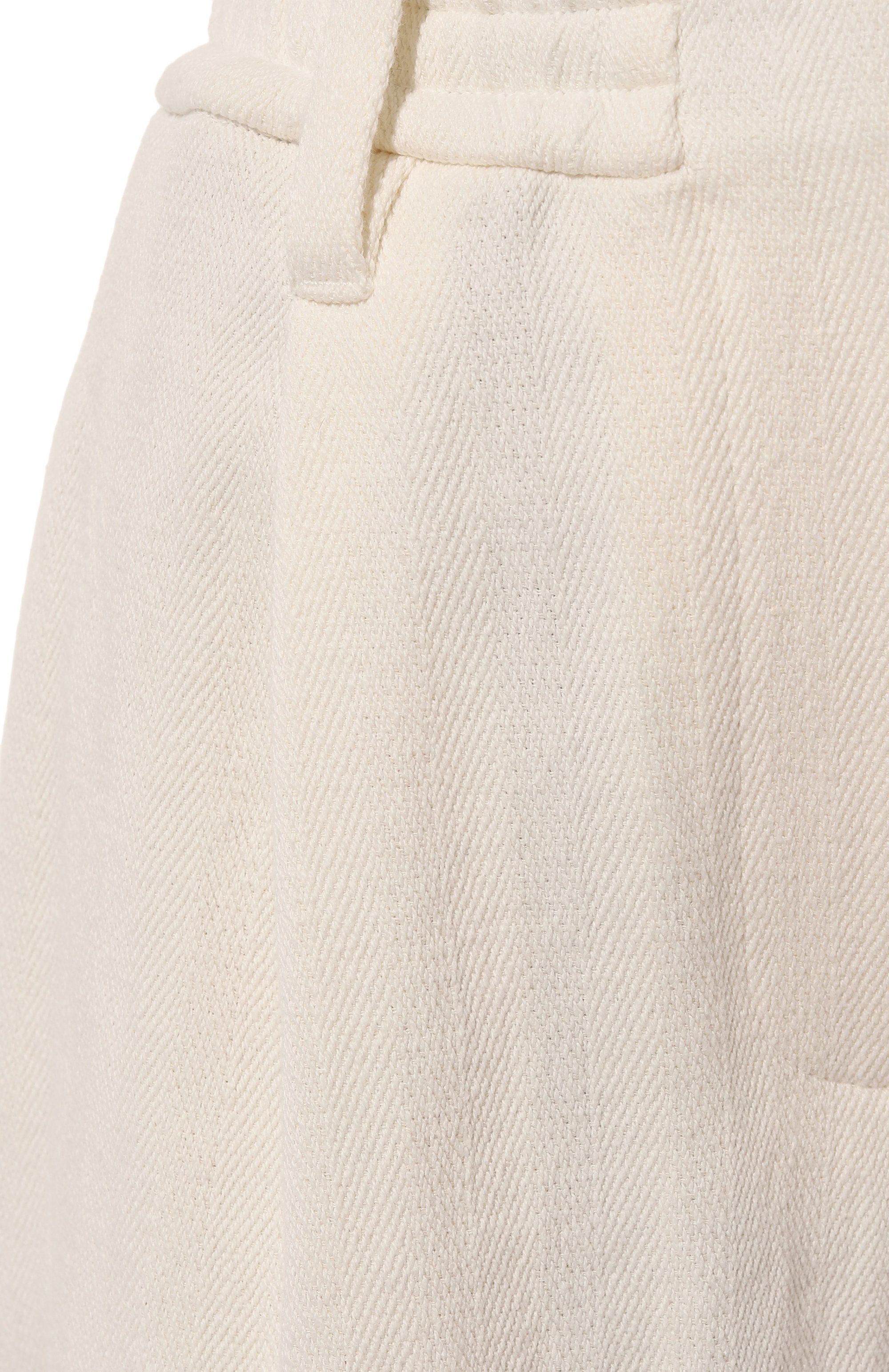 Брюки из хлопка и льна BRUNELLO CUCINELLI, арт. MH571P8528, фото 5