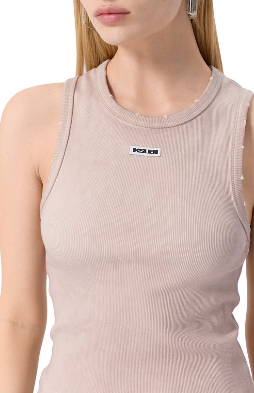 Хлопковая майка Ksubi WSP25SI005 Розовый  WSP25SI005 Фото 5