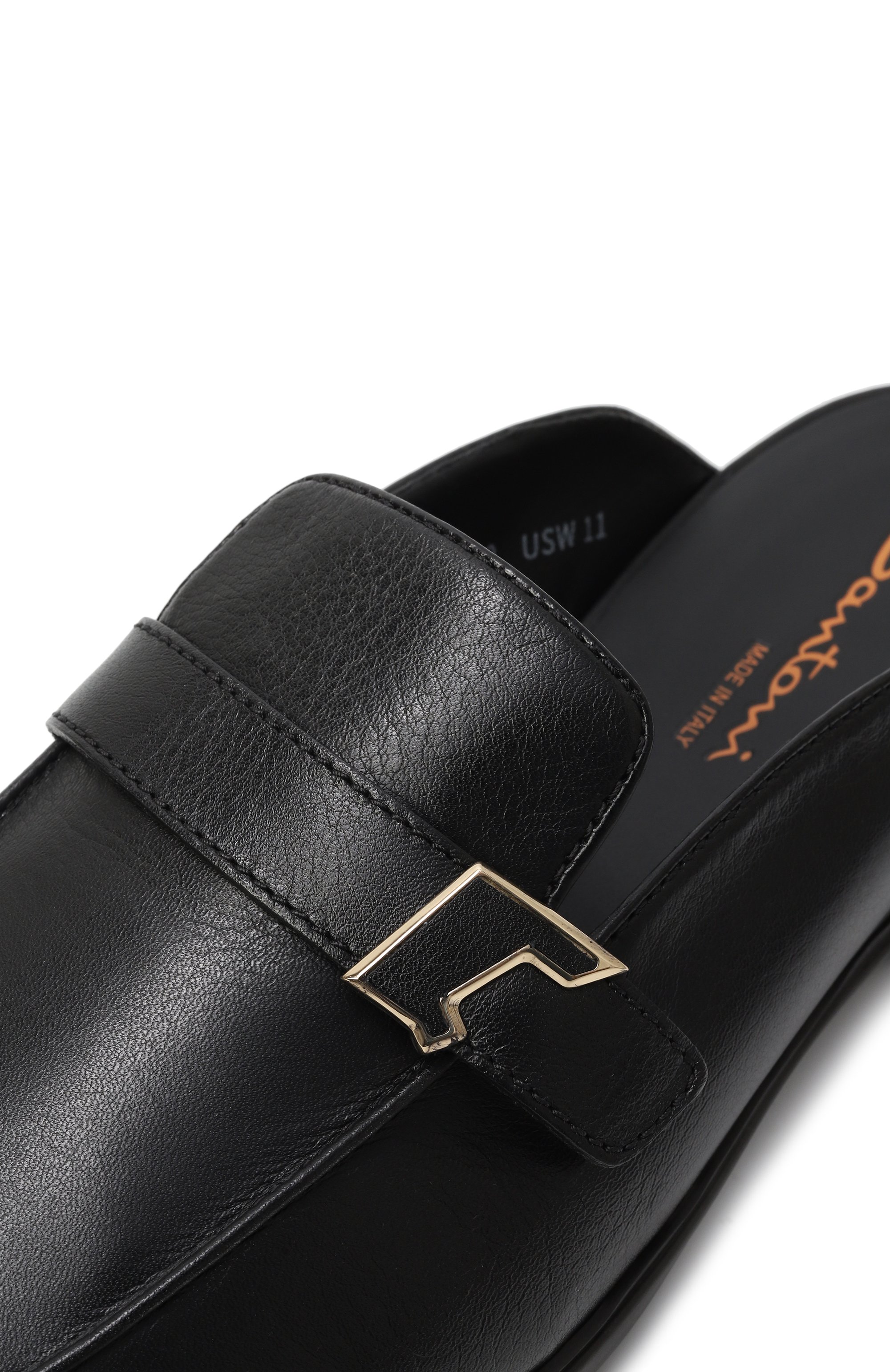 Кожаные сабо malibu SANTONI, арт. MGAG19007SM0MGFR, фото 7