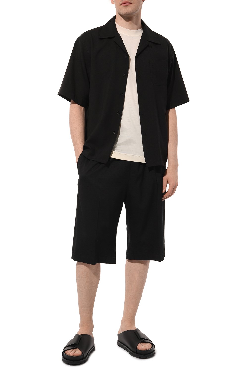 Кожаные шлепанцы JIL SANDER, арт. J50WX0003/P0503, фото 2