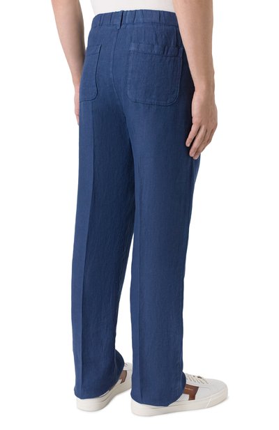 Льняные брюки 120% LINO, арт. 33ALIM29PV/D943/S00, фото 4