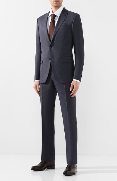 Кожаные оксфорды TOM FORD темно-коричневого цвета по цене 184000 руб., арт. J1030T-BET, фото 2 Кожаные оксфорды TOM FORD, арт. J1030T-BET, фото 2