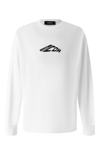 Мужская хлопковый лонгслив icon DSQUARED2, арт. S79GC0099/D20033