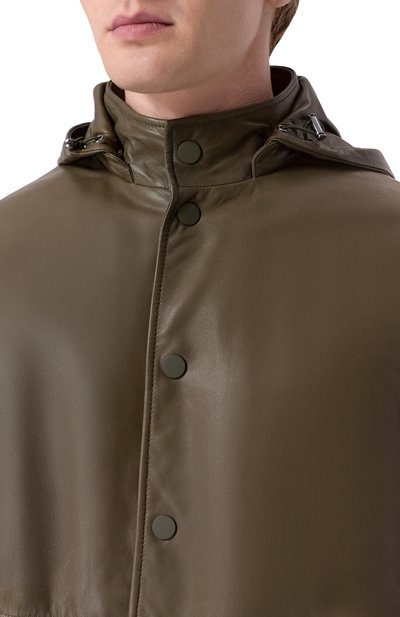 Кожаная куртка MVST, арт. M25.1PM.B004/CREAM NAPPA, фото 5