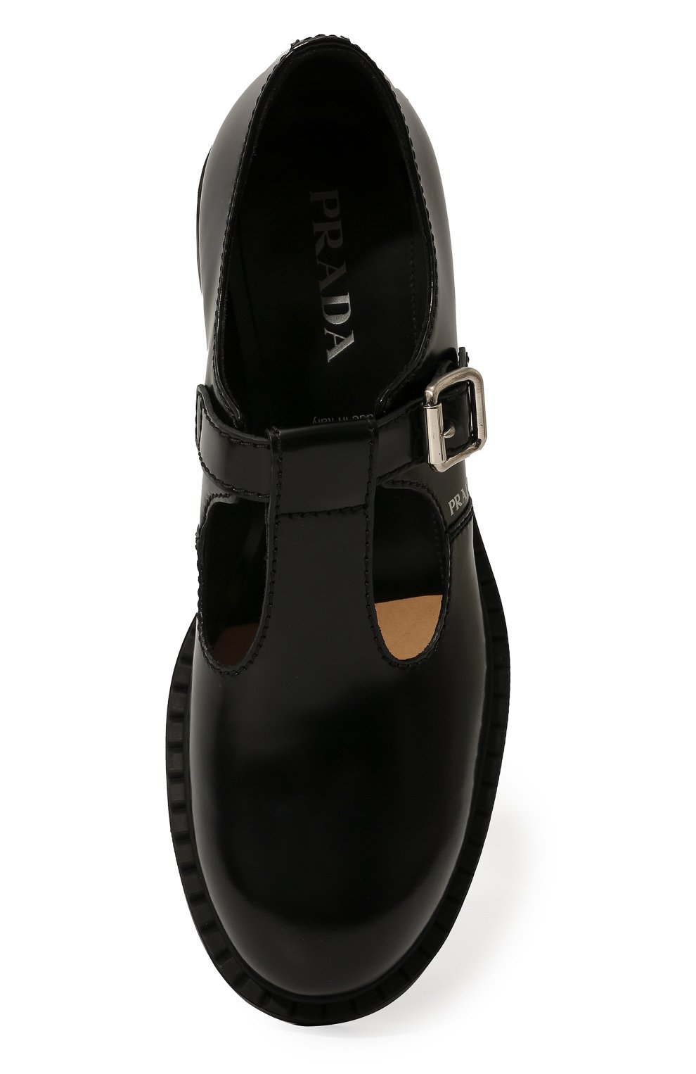 Кожаные ботинки PRADA, арт. 2EE372-055-F0002, фото 6